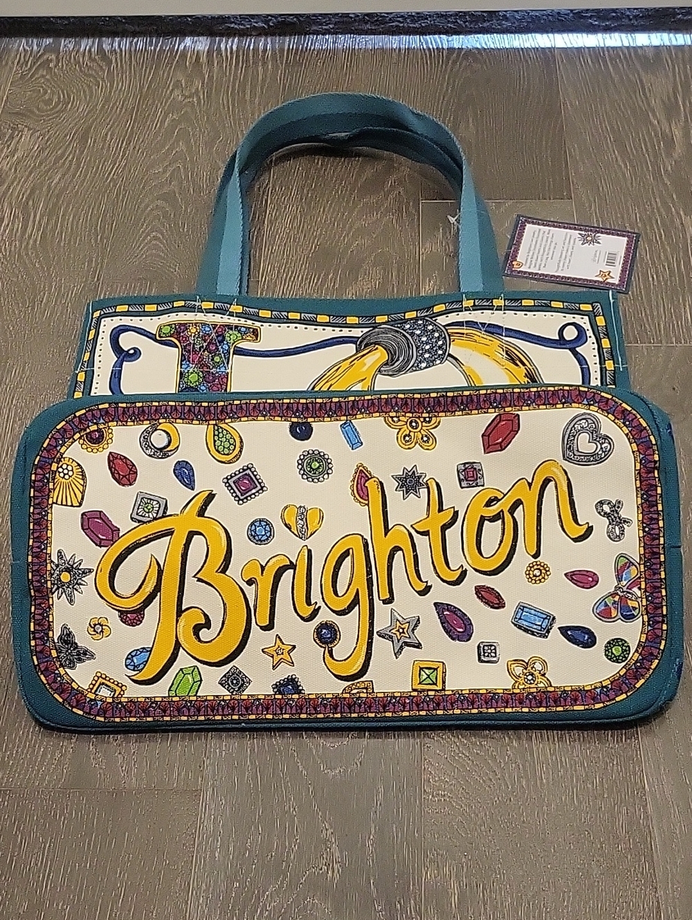 Brighton Charmed Love Tote Bag New With Tags NWT - Picture 6 of 16